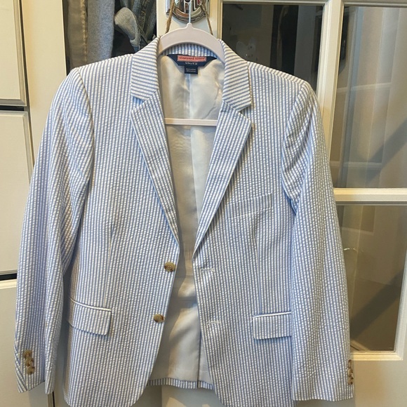 Kids vineyard vines searsucker suit